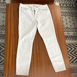 J. Crew Classic White Denim